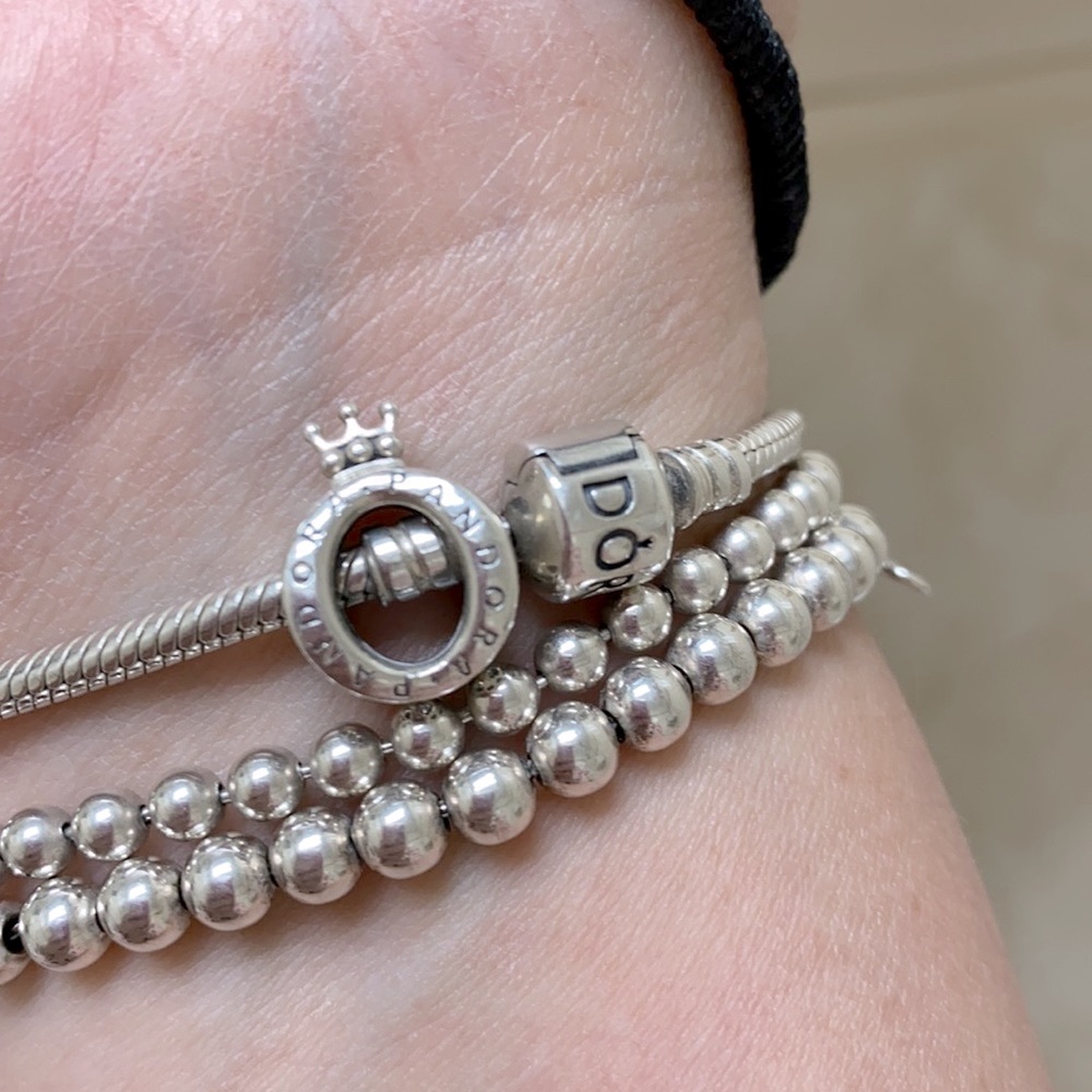 Pandora Logo & Crown O Charm - Picture 6 of 11